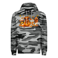 Slate Camo Fall Autumn cow pumpkin coffee cups Premium Hoodie - RanaPortraitStore