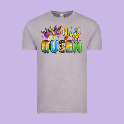 Yas Queen Vintage Tee Designed By Artiststas