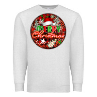 Oatmeal Heather Merry christmas Premium Sweatshirt - FaDigitalArtStudio
