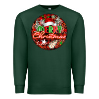 Sports Green Merry christmas Premium Sweatshirt - FaDigitalArtStudio
