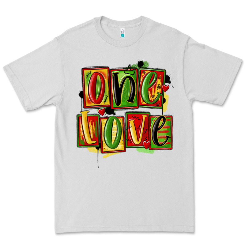 One Love Juneteenth Premium Tee by MaliasSmallBusiness | Teevron
