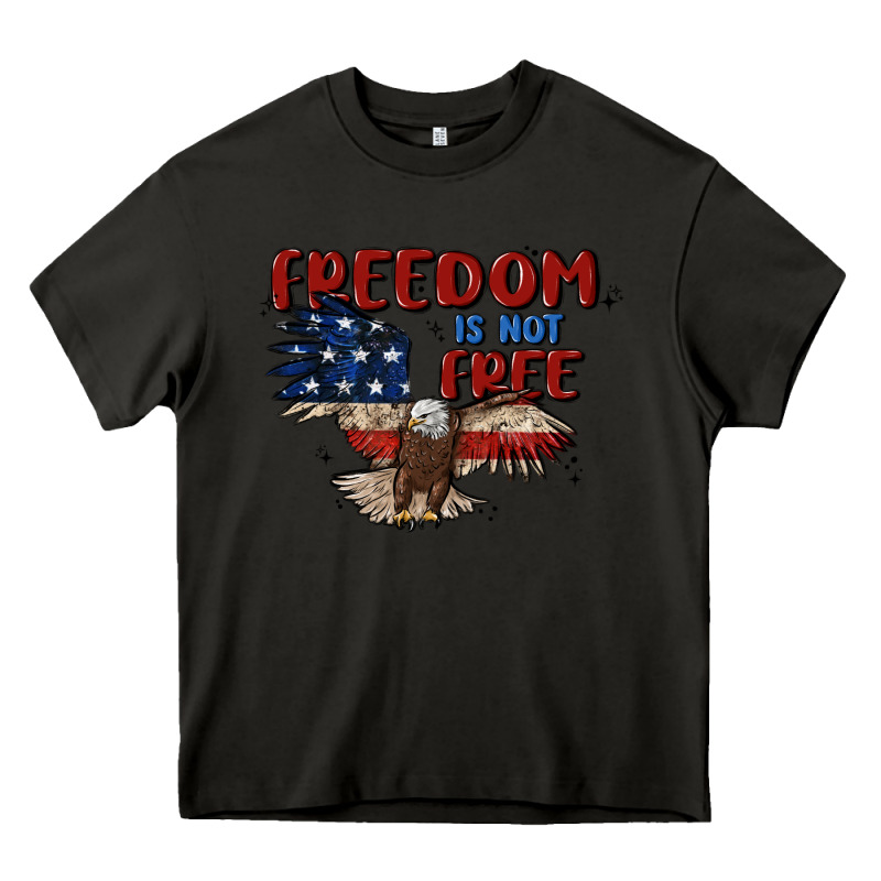 Freedom Is Not Free Heavy Core Tee by MaliasSmallBusiness | Teevron