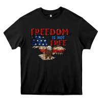 Black freedom is not free Heavy Core Tee - MaliasSmallBusiness