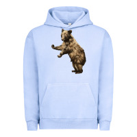 Pigment Grape Ice Brown Bear Cub Urban Hoodie - LillyAllenDesigns