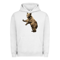 Pigment Lunar Rock Brown Bear Cub Urban Hoodie - LillyAllenDesigns