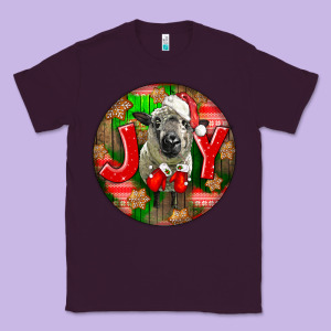 Christmas Hampshire Sheep Classic Tee Designed By Lillyallendesigns