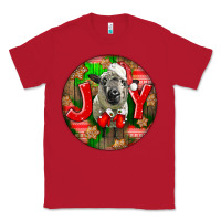 Red christmas hampshire sheep Classic Tee - LillyAllenDesigns
