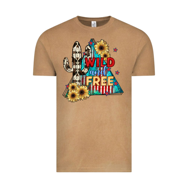 Wıld And Free Vintage Tee by JahusDesignShop | Teevron