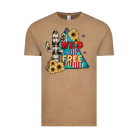 Vintage Coffee Wıld and Free Vintage Tee - JahusDesignShop