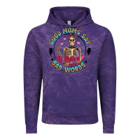 Cloud Purple good moms say bad words Vintage Hoodie - Artiststas