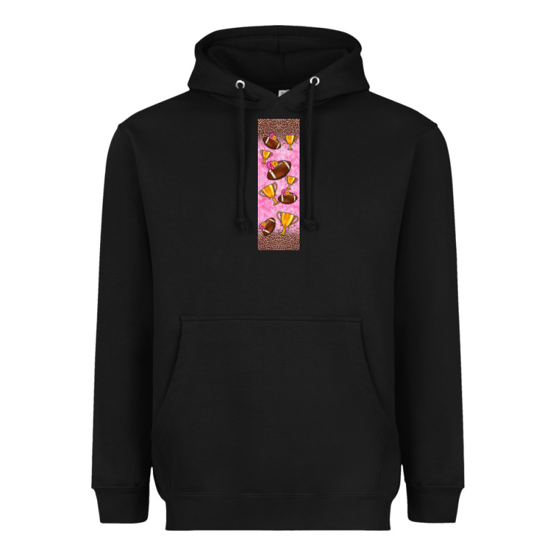 American Football With Lightning Bolt  Pen Wrap Heavyweight Hoodie by BundleAndBundleShop | Teevron