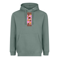 Sage american football with lightning bolt  pen wrap Heavyweight Hoodie - BundleAndBundleShop