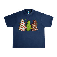 Navy Christmas cakes Urban Heavy Tee - Jasminsmagicworld