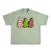 Oil Green Christmas cakes Urban Heavy Tee - Jasminsmagicworld