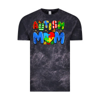 Cloud Black autism mom Vintage Tee - Artiststas