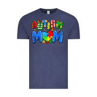 Vintage Denim autism mom Vintage Tee - Artiststas