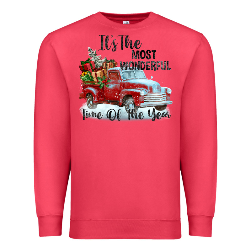 It's The Most Wonderful Time Of The Year Premium Sweatshirt by FaDigitalArtStudio | Teevron