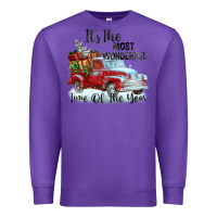Purple it's the most wonderful time of the year Premium Sweatshirt - FaDigitalArtStudio