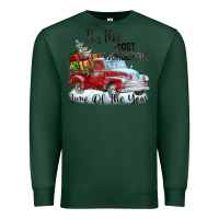 Sports Green it's the most wonderful time of the year Premium Sweatshirt - FaDigitalArtStudio