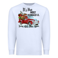 White it's the most wonderful time of the year Premium Sweatshirt - FaDigitalArtStudio