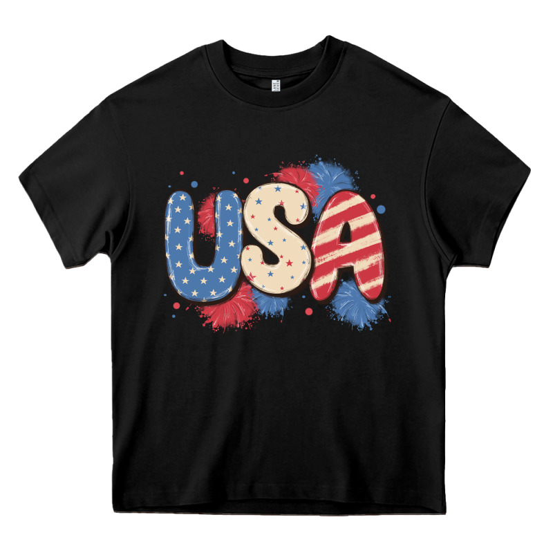 Usa Heavy Core Tee by MaliasSmallBusiness | Teevron