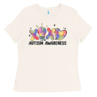 Bone autism awareness Ladies Tee - MaliasSmallBusiness