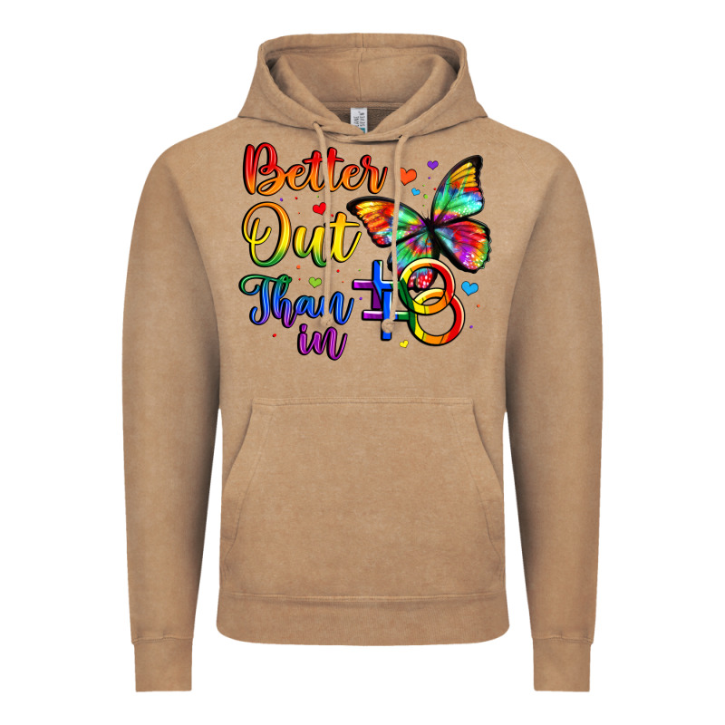 Better Out Than In Vintage Hoodie by Artiststas | Teevron