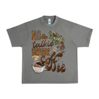 Tornado no talkie before coffee Urban Heavy Tee - BarkalooDesign