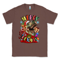 Chestnut t rex merry rexmas Classic Tee - LillyAllenDesigns