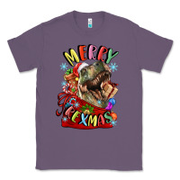 Lavender t rex merry rexmas Classic Tee - LillyAllenDesigns