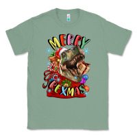Sage t rex merry rexmas Classic Tee - LillyAllenDesigns