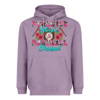 Lavender stressed blessed & baseball obsessed Heavyweight Hoodie - BundleAndBundleShop