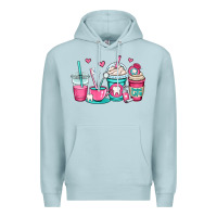 Blue Mist dentist coffee cups Premium Hoodie - OliviaCreatesArt