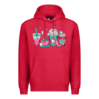 Cardinal dentist coffee cups Premium Hoodie - OliviaCreatesArt
