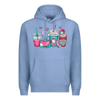 Colony Blue dentist coffee cups Premium Hoodie - OliviaCreatesArt