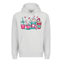 Dove Grey dentist coffee cups Premium Hoodie - OliviaCreatesArt