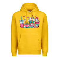 Lemon dentist coffee cups Premium Hoodie - OliviaCreatesArt