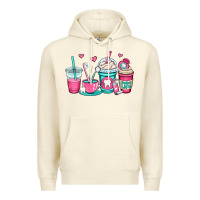 Sandshell dentist coffee cups Premium Hoodie - OliviaCreatesArt