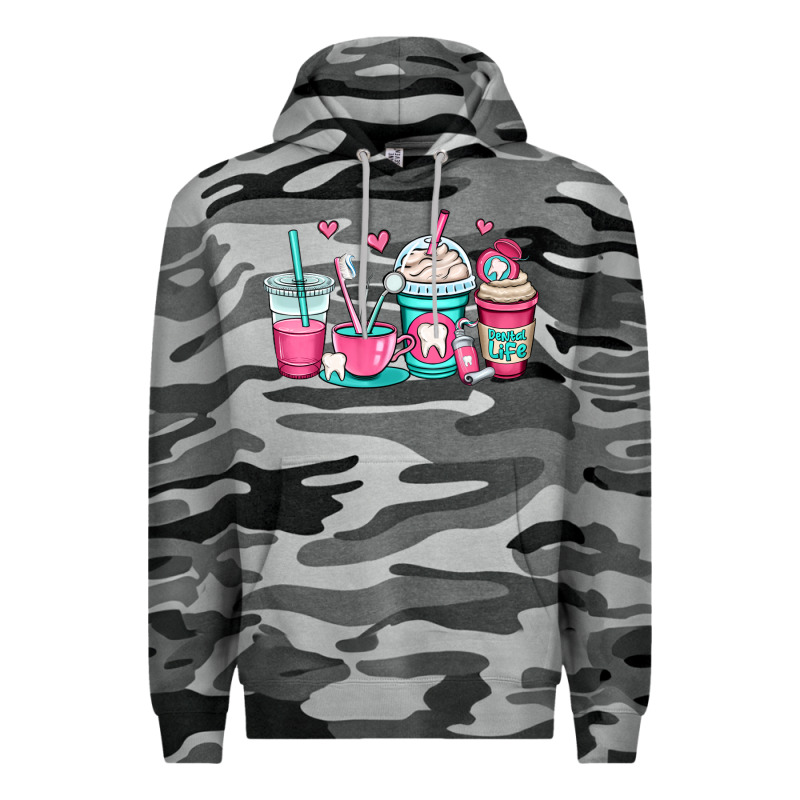 Dentist Coffee Cups Premium Hoodie by OliviaCreatesArt | Teevron