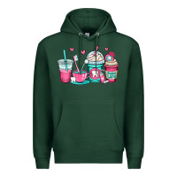 Sports Green dentist coffee cups Premium Hoodie - OliviaCreatesArt
