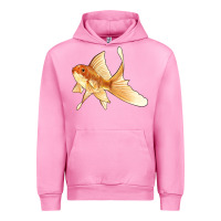 Fuchsia Pink Goldfish Urban Hoodie - LillyAllenDesigns