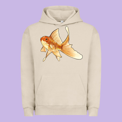 Goldfish Urban Hoodie Designed By Lillyallendesigns