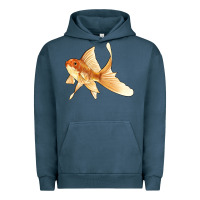 Pigment Midnight Navy Goldfish Urban Hoodie - LillyAllenDesigns
