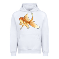 White Goldfish Urban Hoodie - LillyAllenDesigns