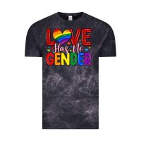 Cloud Black love has no gender Vintage Tee - Artiststas