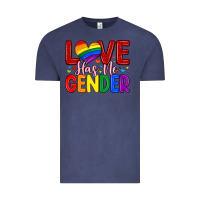Vintage Denim love has no gender Vintage Tee - Artiststas