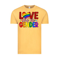 Vintage Mustard love has no gender Vintage Tee - Artiststas