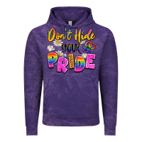 Cloud Purple don't hide your pride Vintage Hoodie - Artiststas