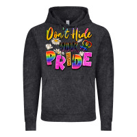 Vintage Black don't hide your pride Vintage Hoodie - Artiststas