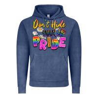 Vintage Denim don't hide your pride Vintage Hoodie - Artiststas